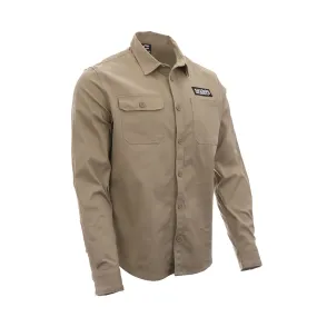 Snatch Long Sleeve Work Shirt Sand - SM4101SD