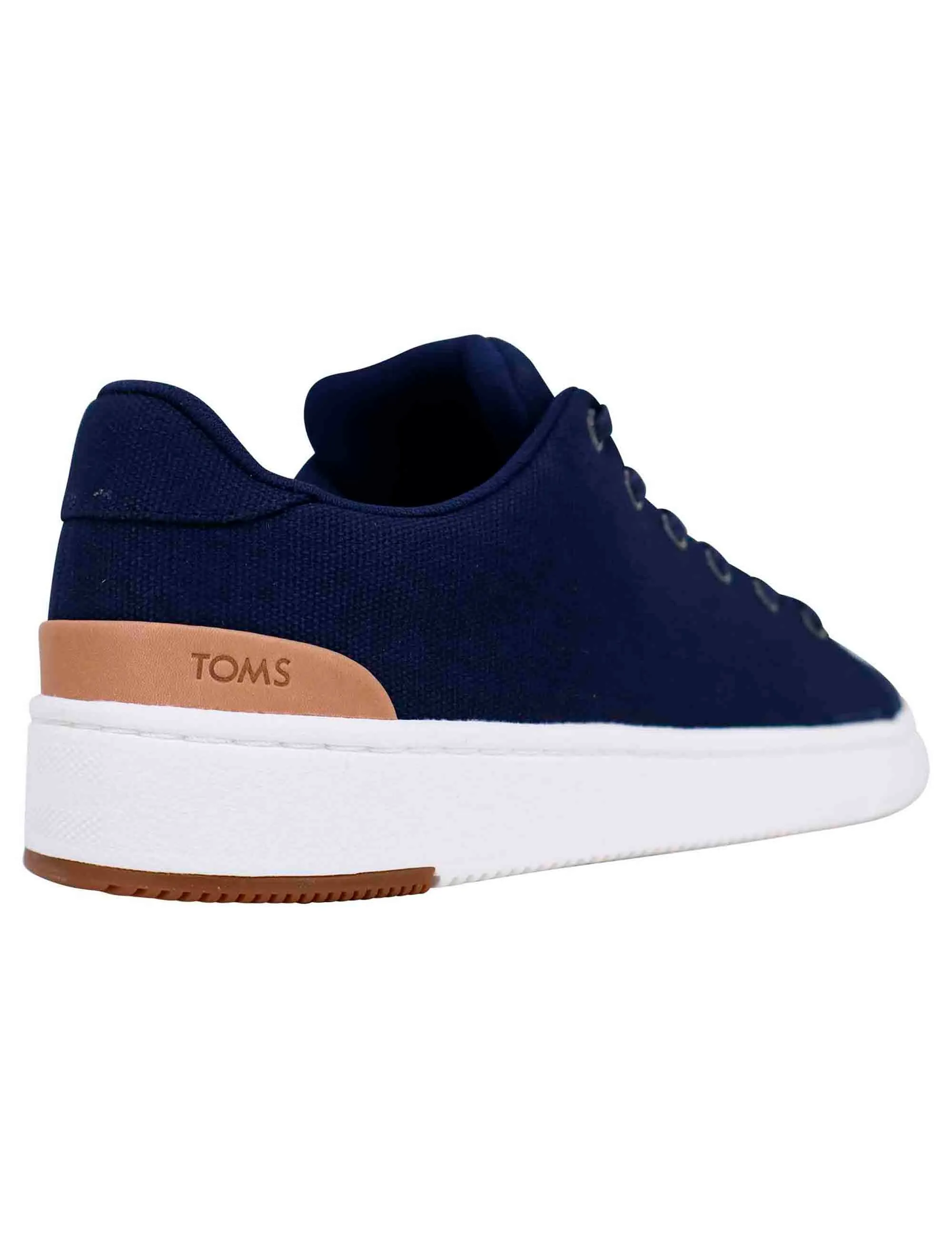 Sneakers uomo in tessuto blu