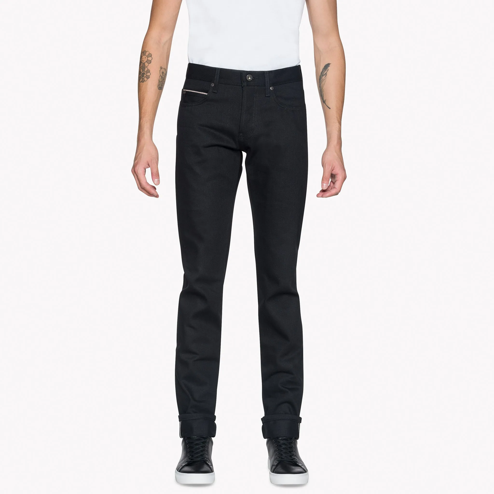 Super Guy - Solid Black Selvedge