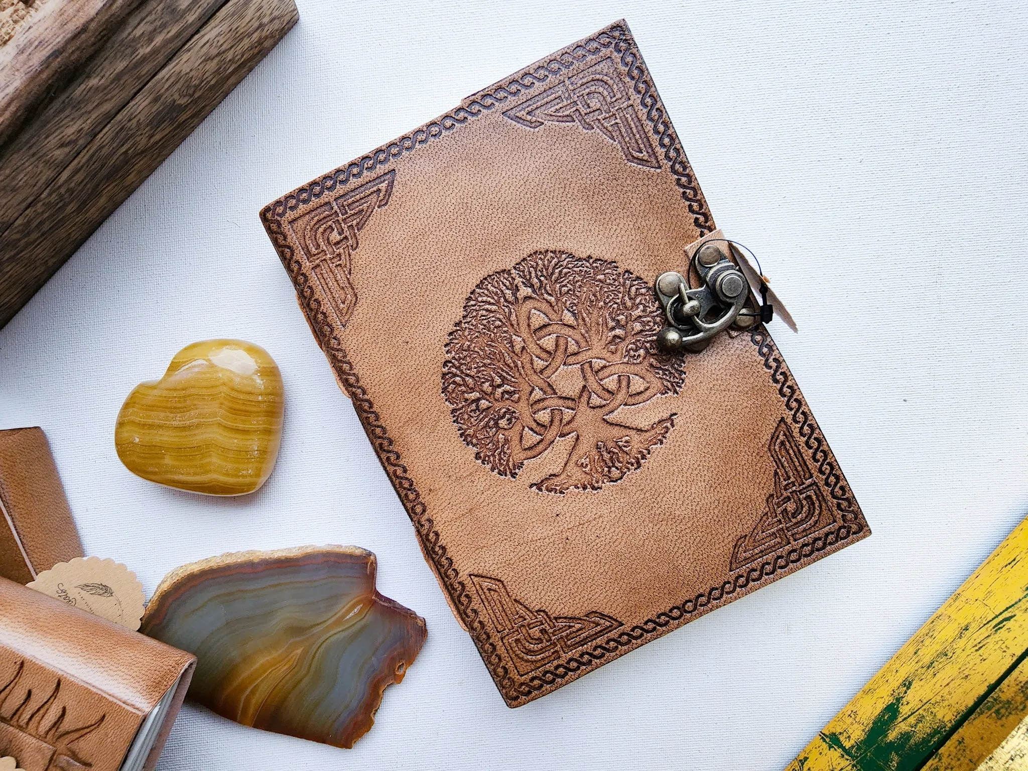 Tan Leather Journal