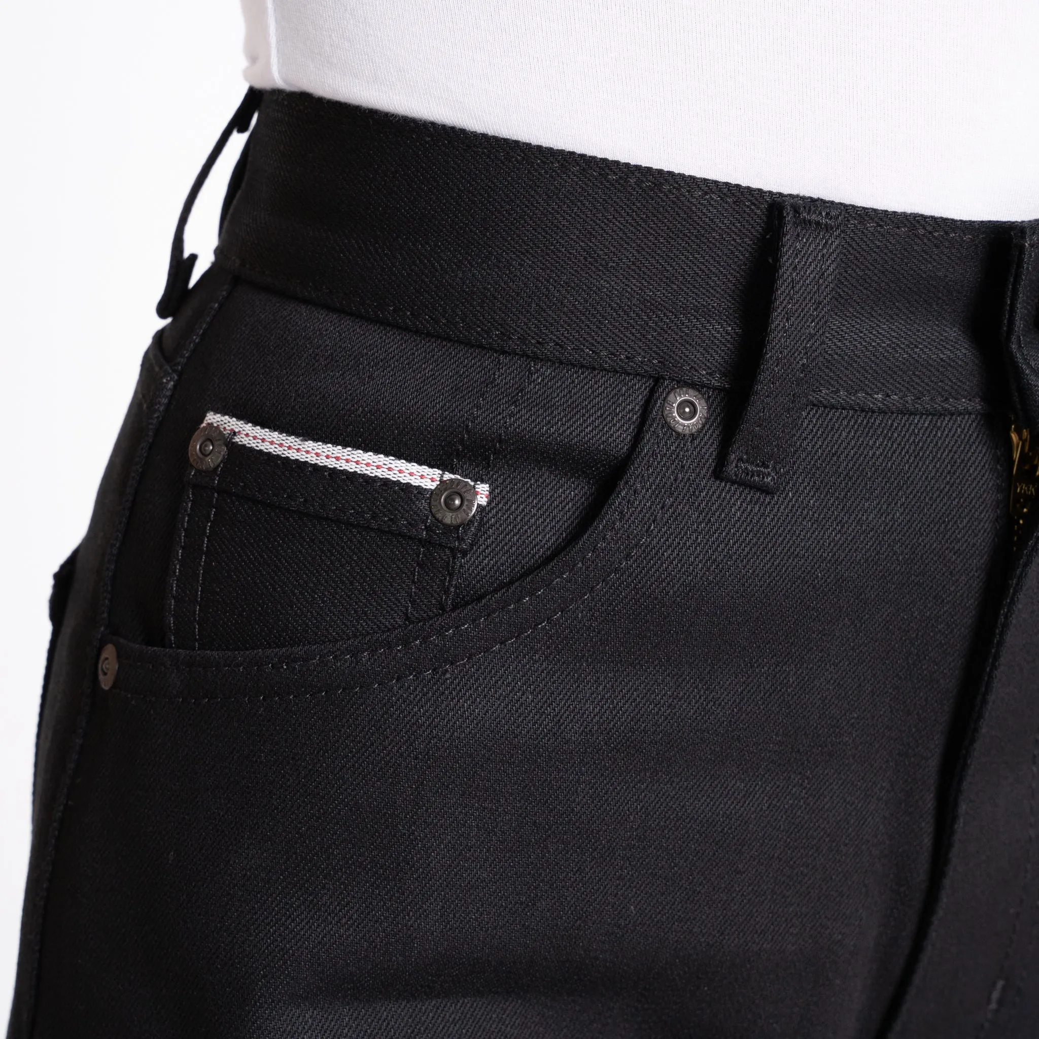 The Classic - Black Cobra Stretch Selvedge