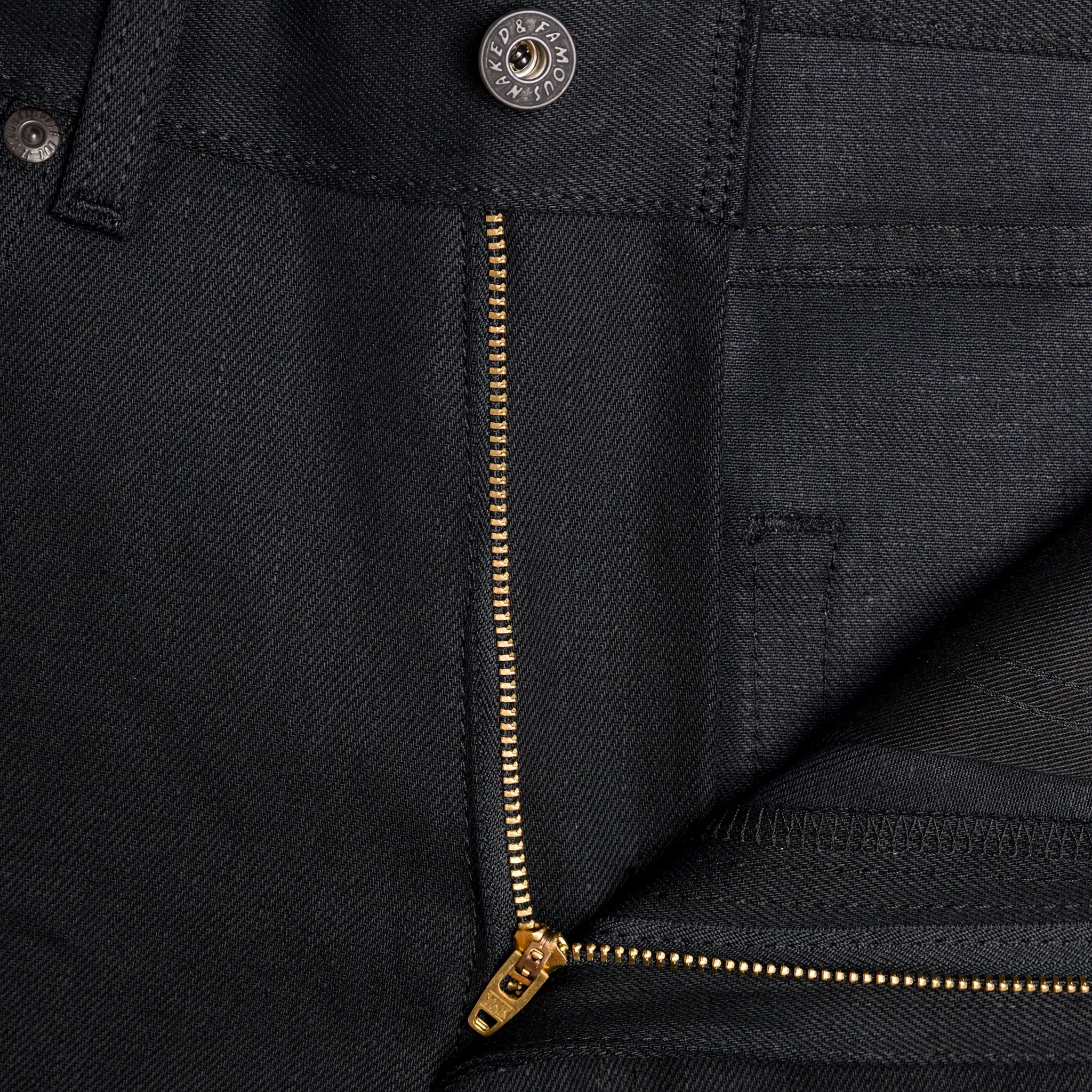 The Classic - Black Cobra Stretch Selvedge