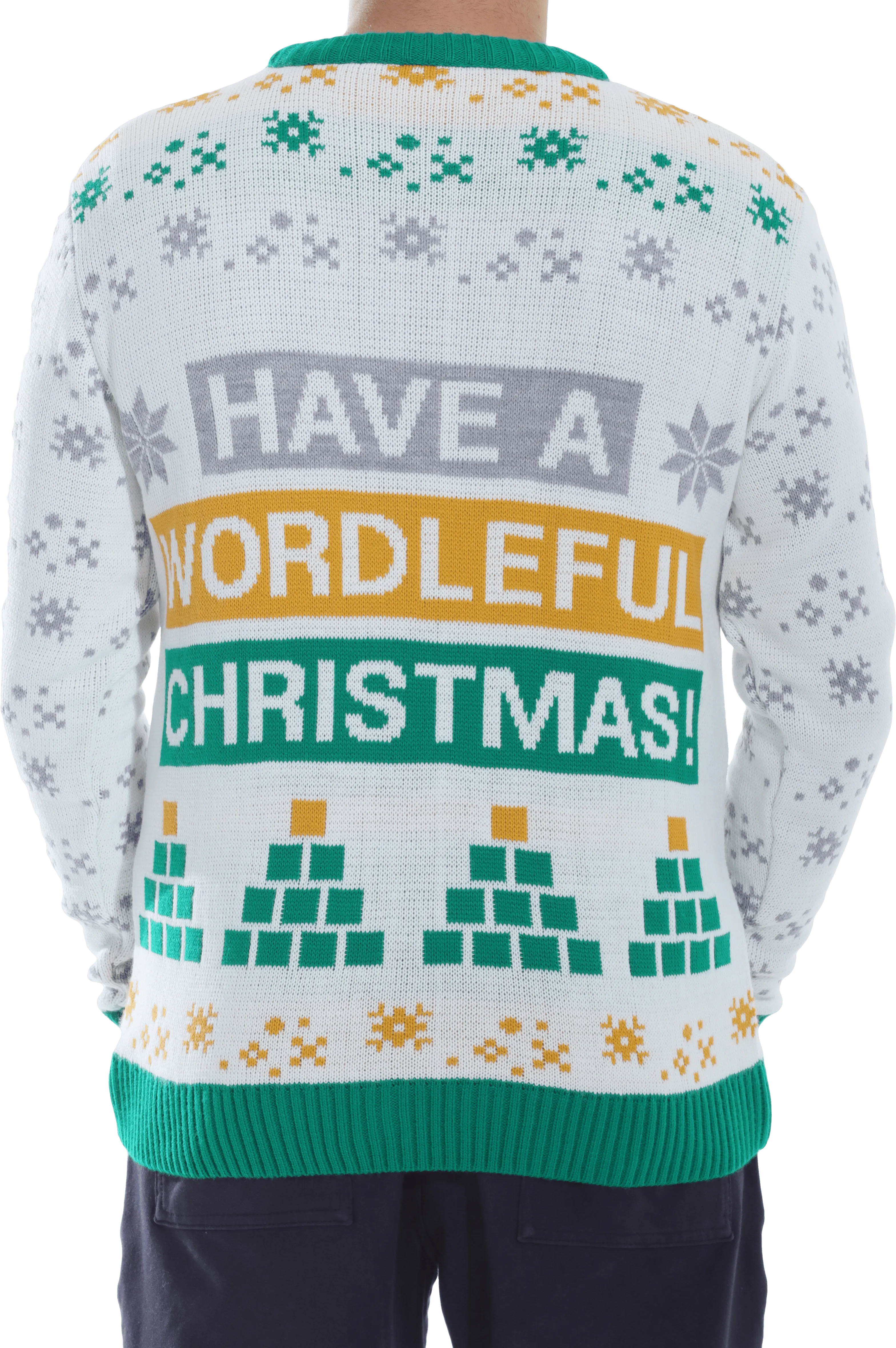 The WORDLE Puzzle Knitted Christmas Jumper