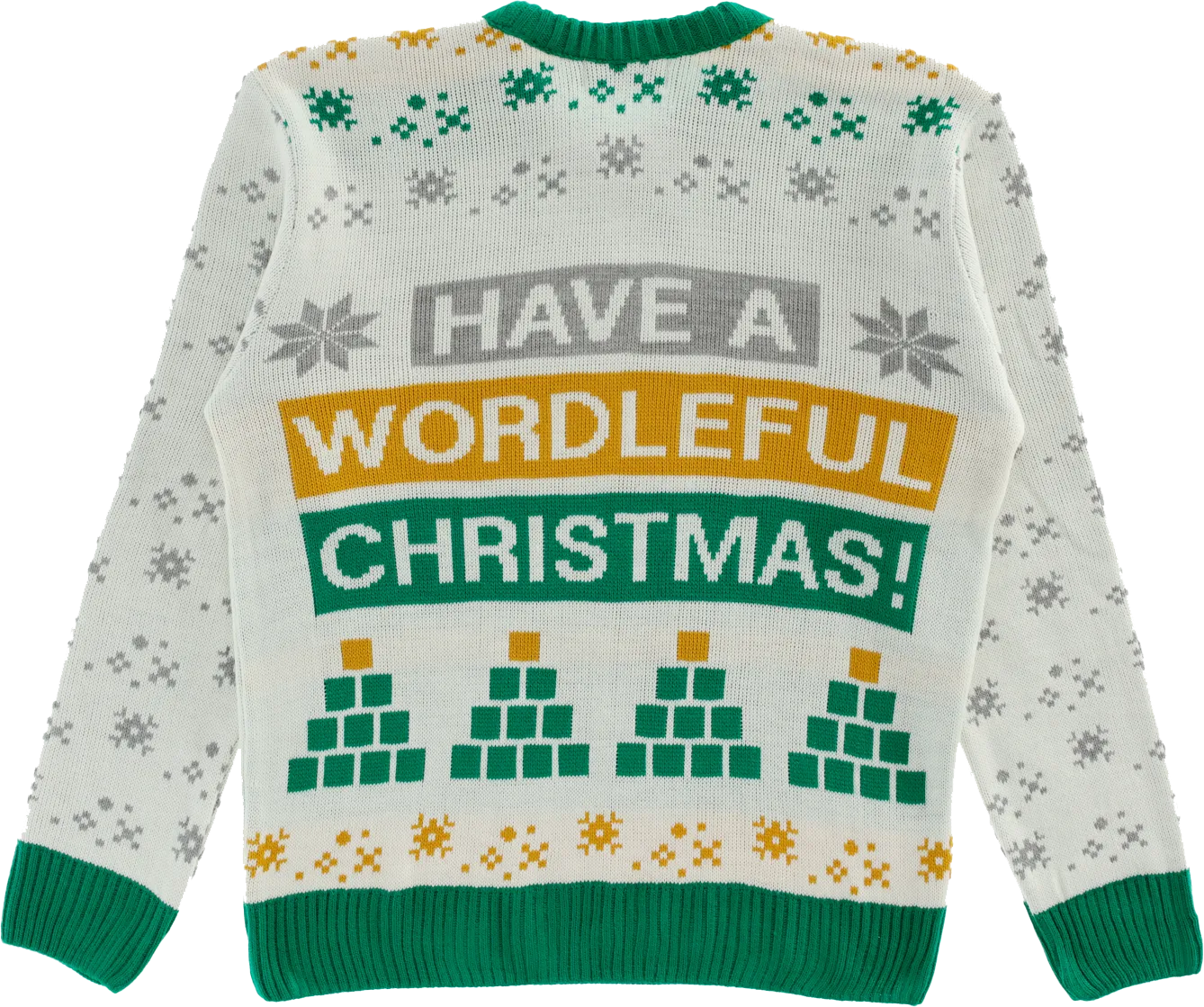 The WORDLE Puzzle Knitted Christmas Jumper