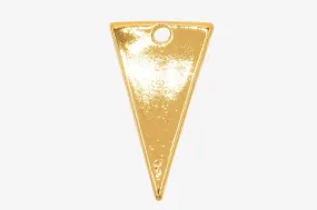 Triangle Wholesale Charm 14K Gold, Solid 14K Gold, G194