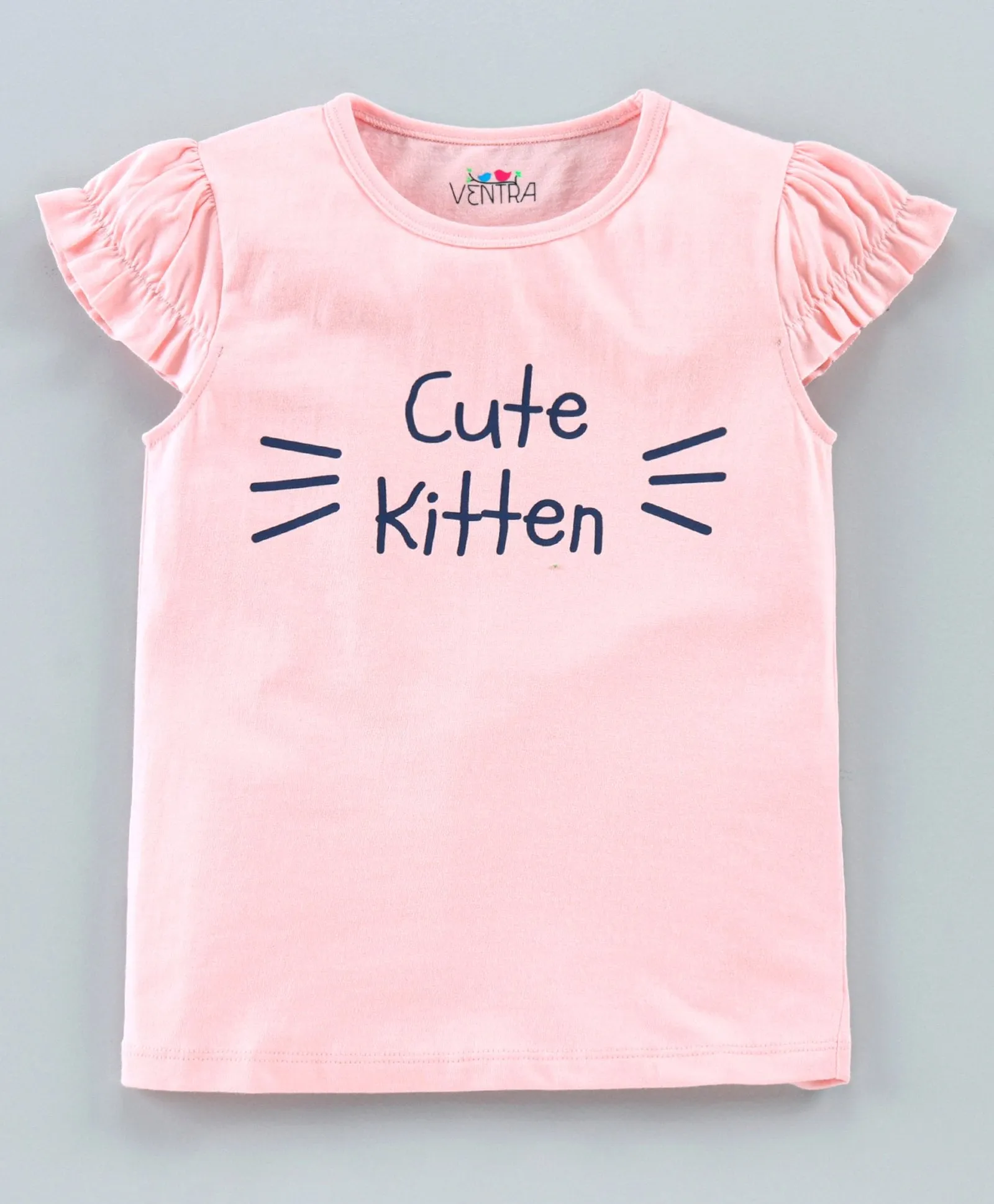 Ventra Cute Kitten Shorts Set