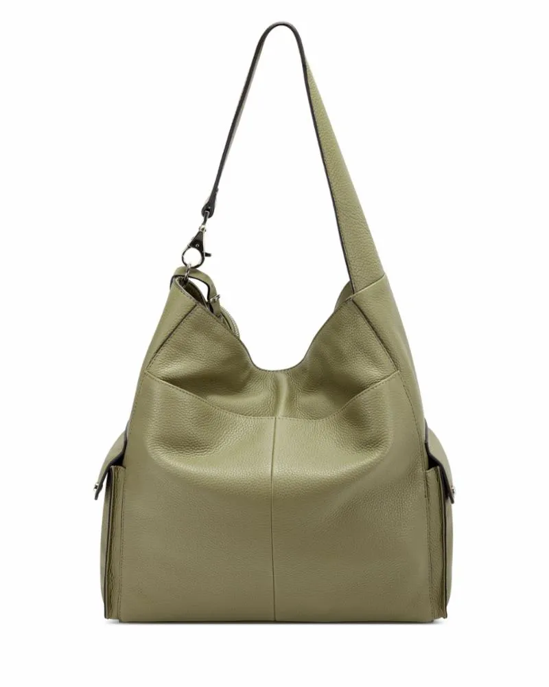 Vince Camuto Handbag COEN SHOULDER CRISP KHAKI/MADISON NAP/SMTHNY