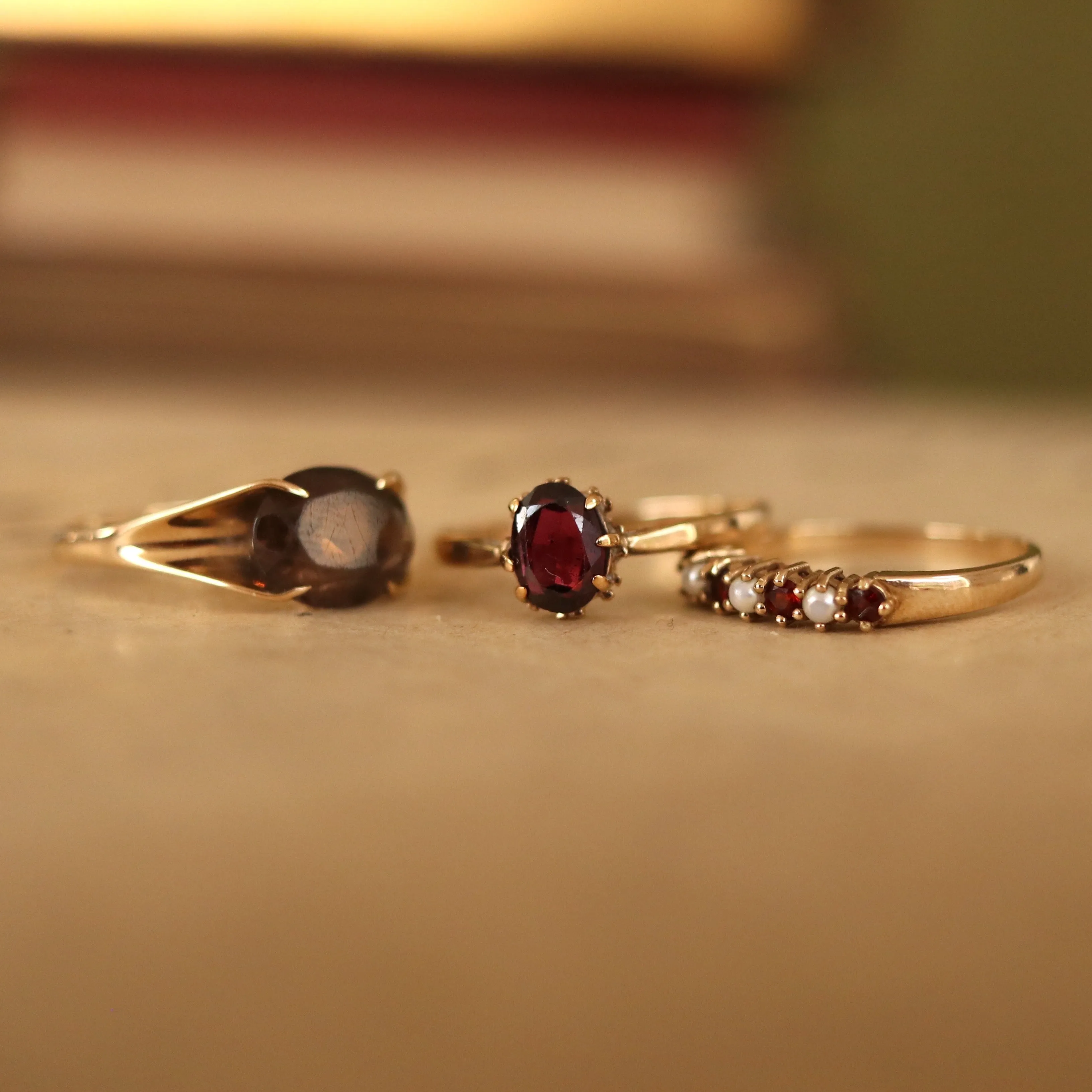 Vintage | Ebba Garnet Ring