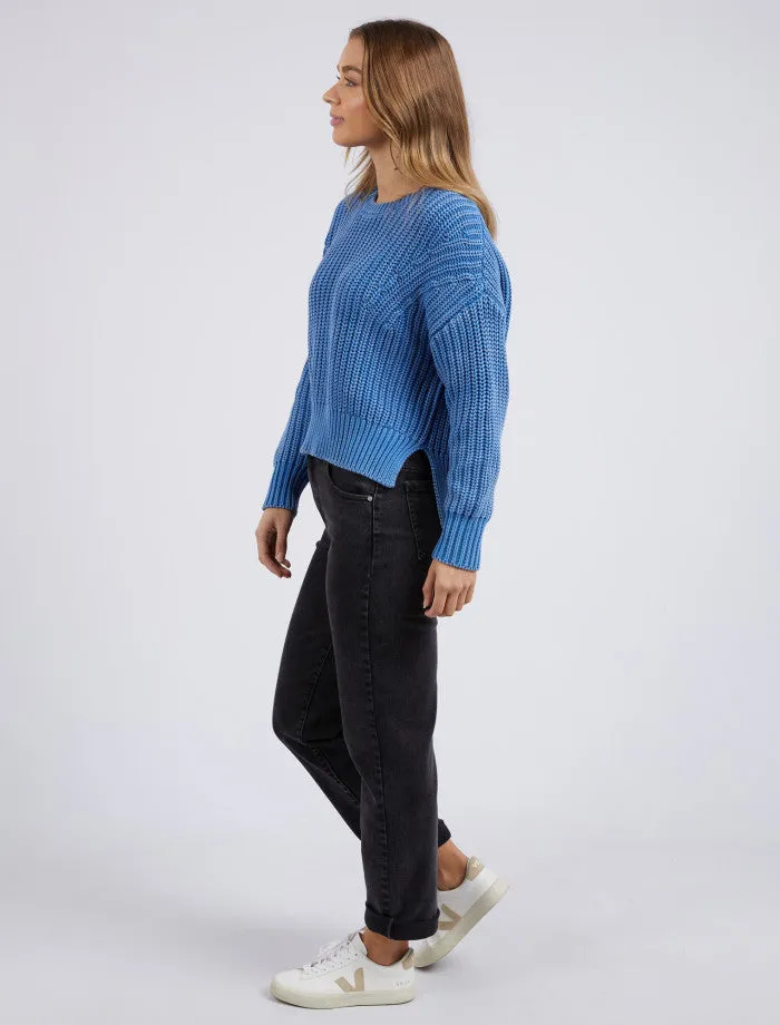 Winnie Knit Crew (Duke Blue)