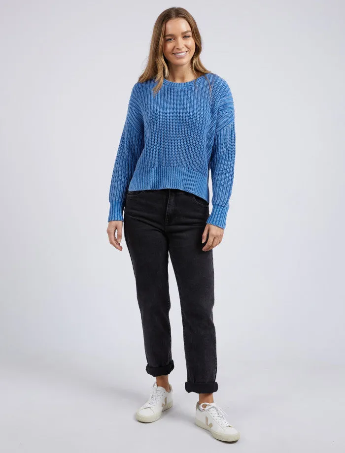 Winnie Knit Crew (Duke Blue)