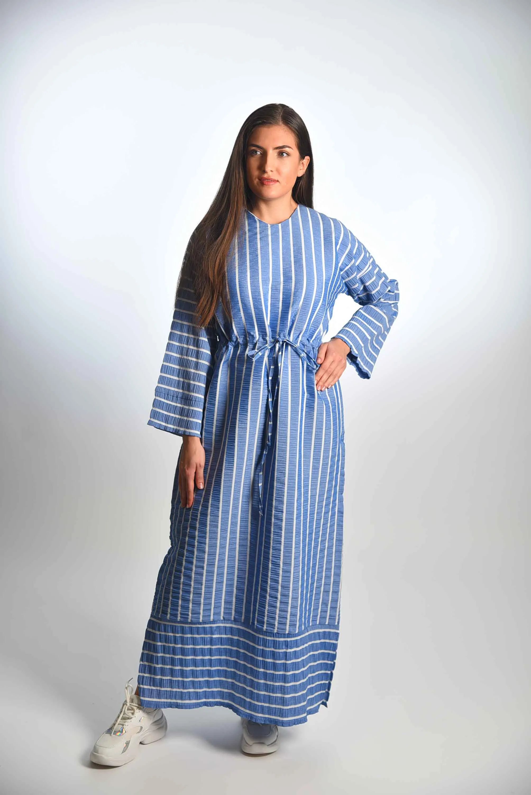 Woman’s Striped Dress