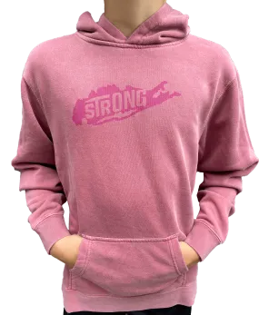 Youth Long Island Strong (Maroon) Hoodie